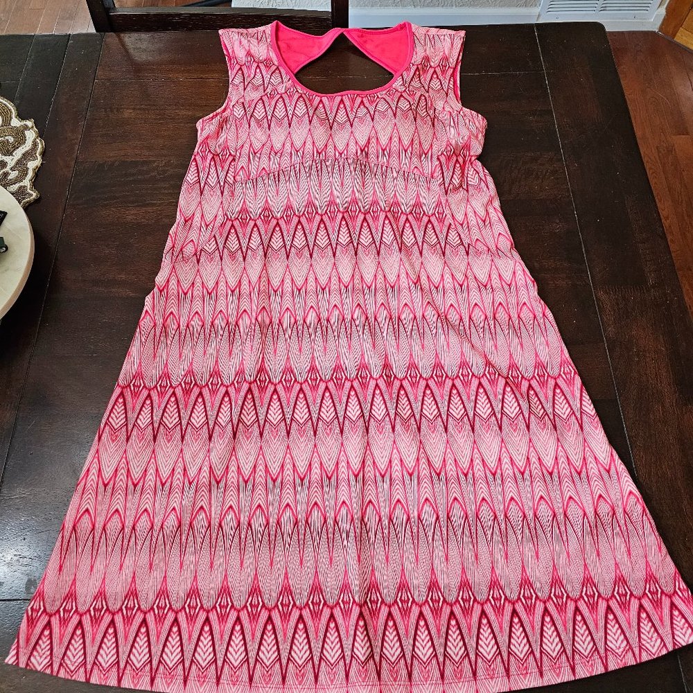 Prana Sleeveless Dress with Built in Bra